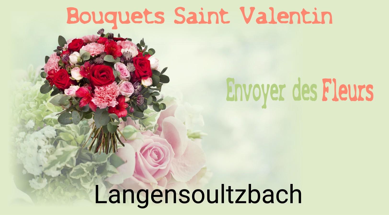 Roses de Saint-Valentin livrées à Langensoultzbach